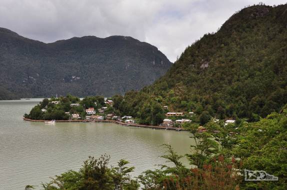Caleta Tortel, a cidade das passarelas, no sul do Chile
